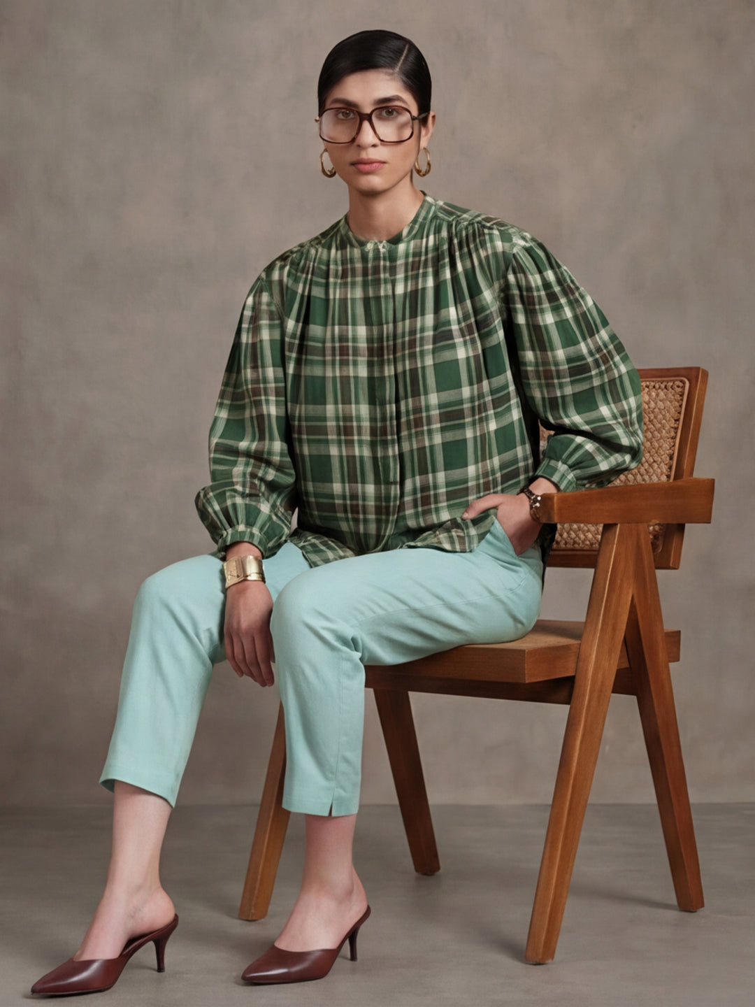 Women Cotton Regular Trouser