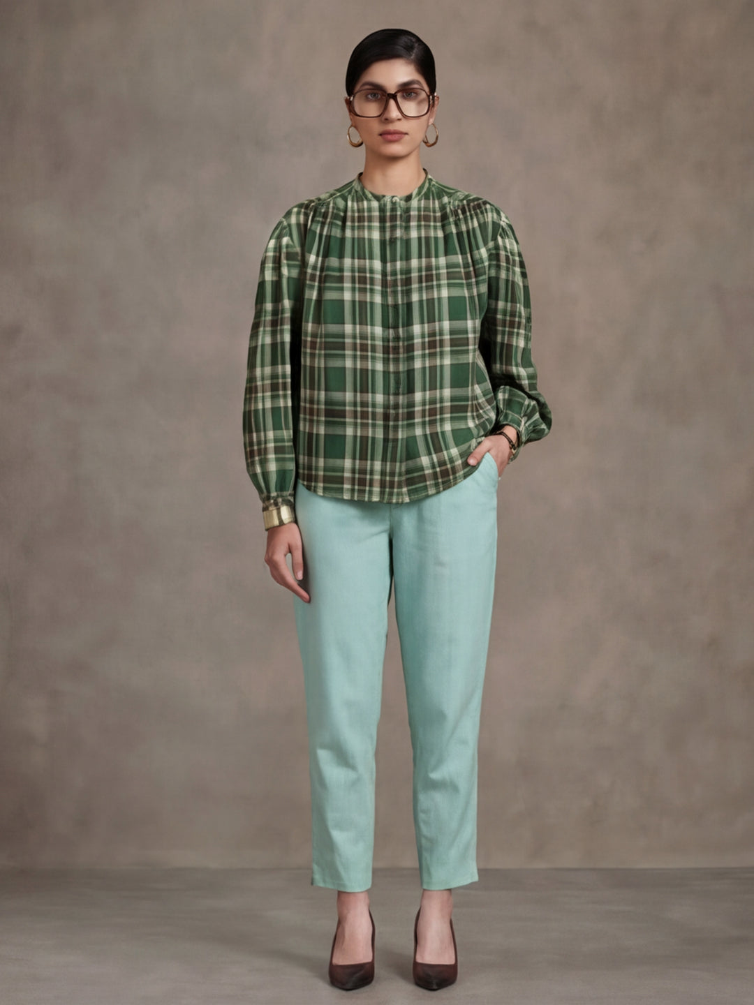Women Cotton Regular Trouser