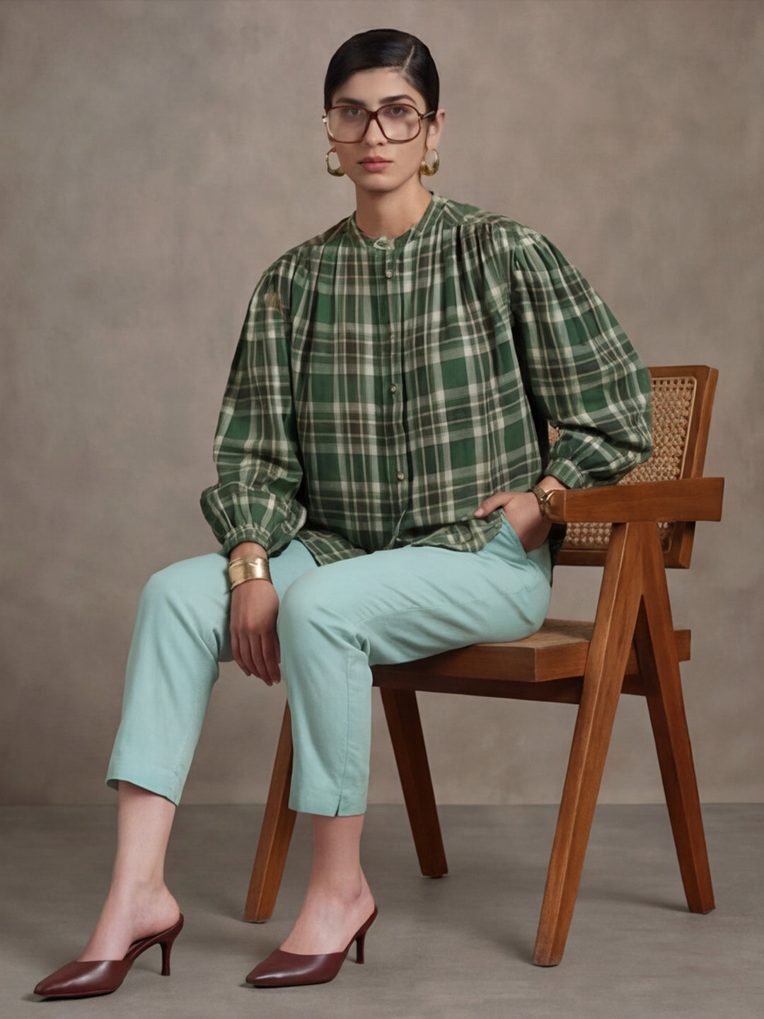Women Cotton Regular Trouser