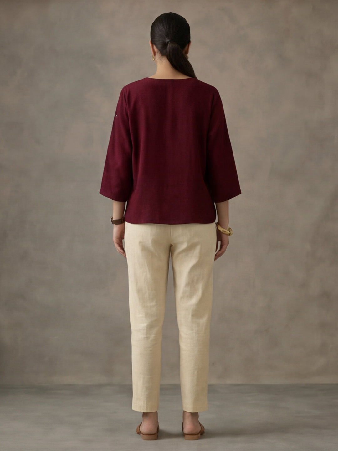 Women Cotton Regular Trouser