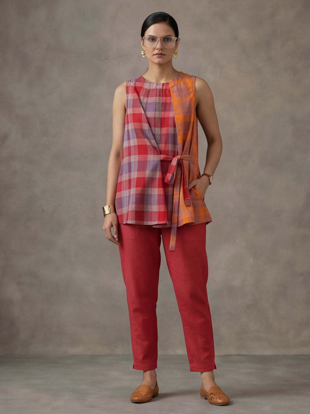 Women Cotton Regular Trouser