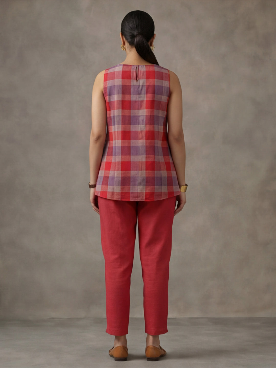 Women Cotton Regular Trouser