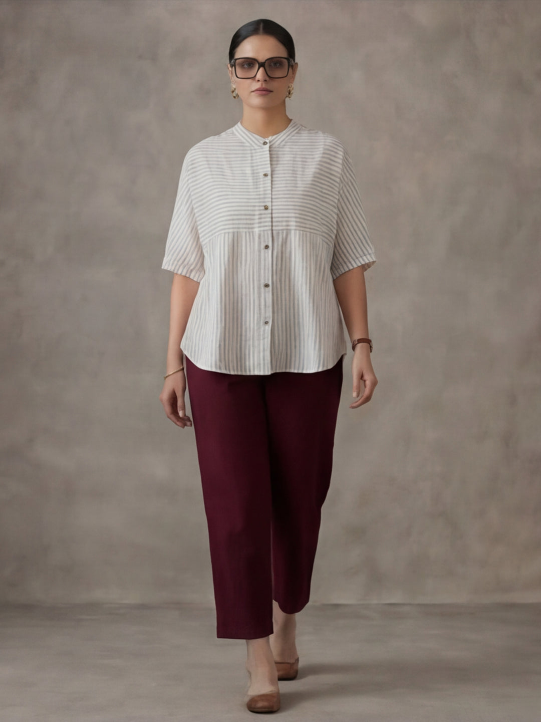 Women Cotton Regular Trouser