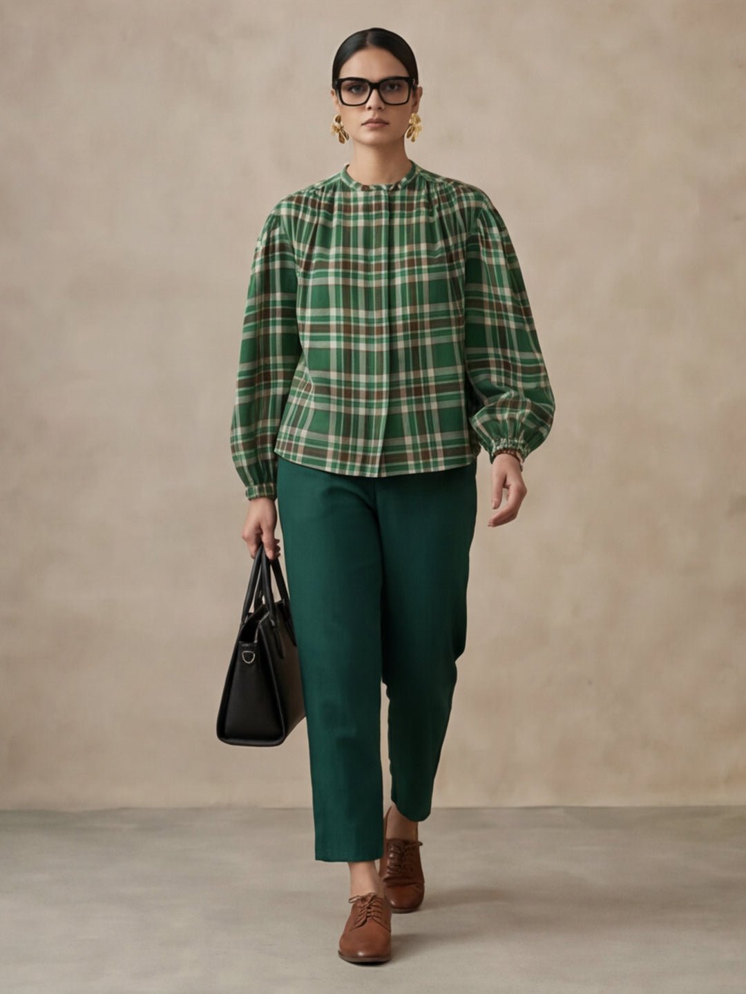 Women Cotton Regular Trouser