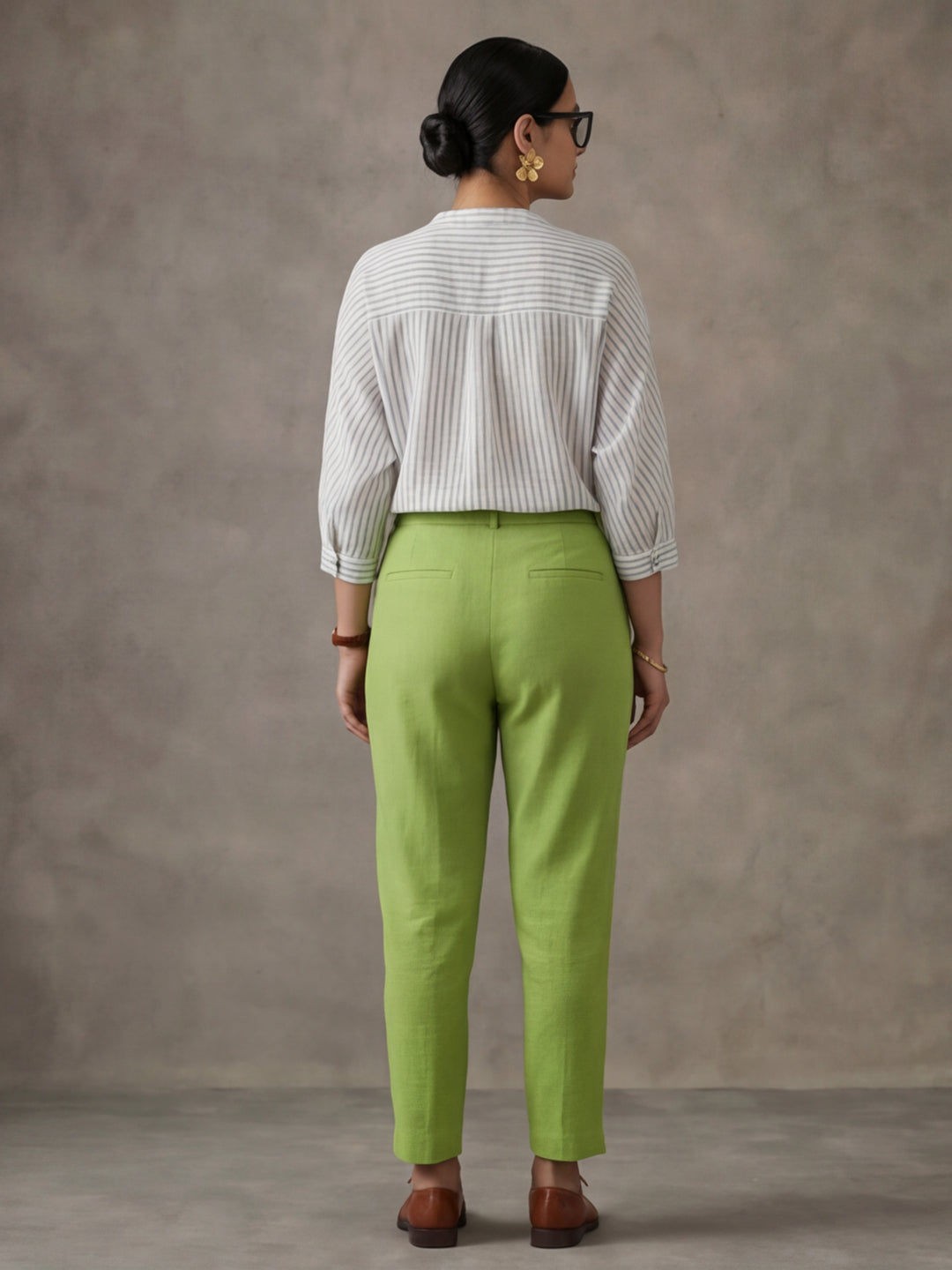 Women Cotton Regular Trouser