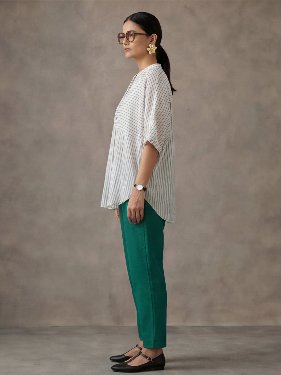 Women Cotton Regular Trouser