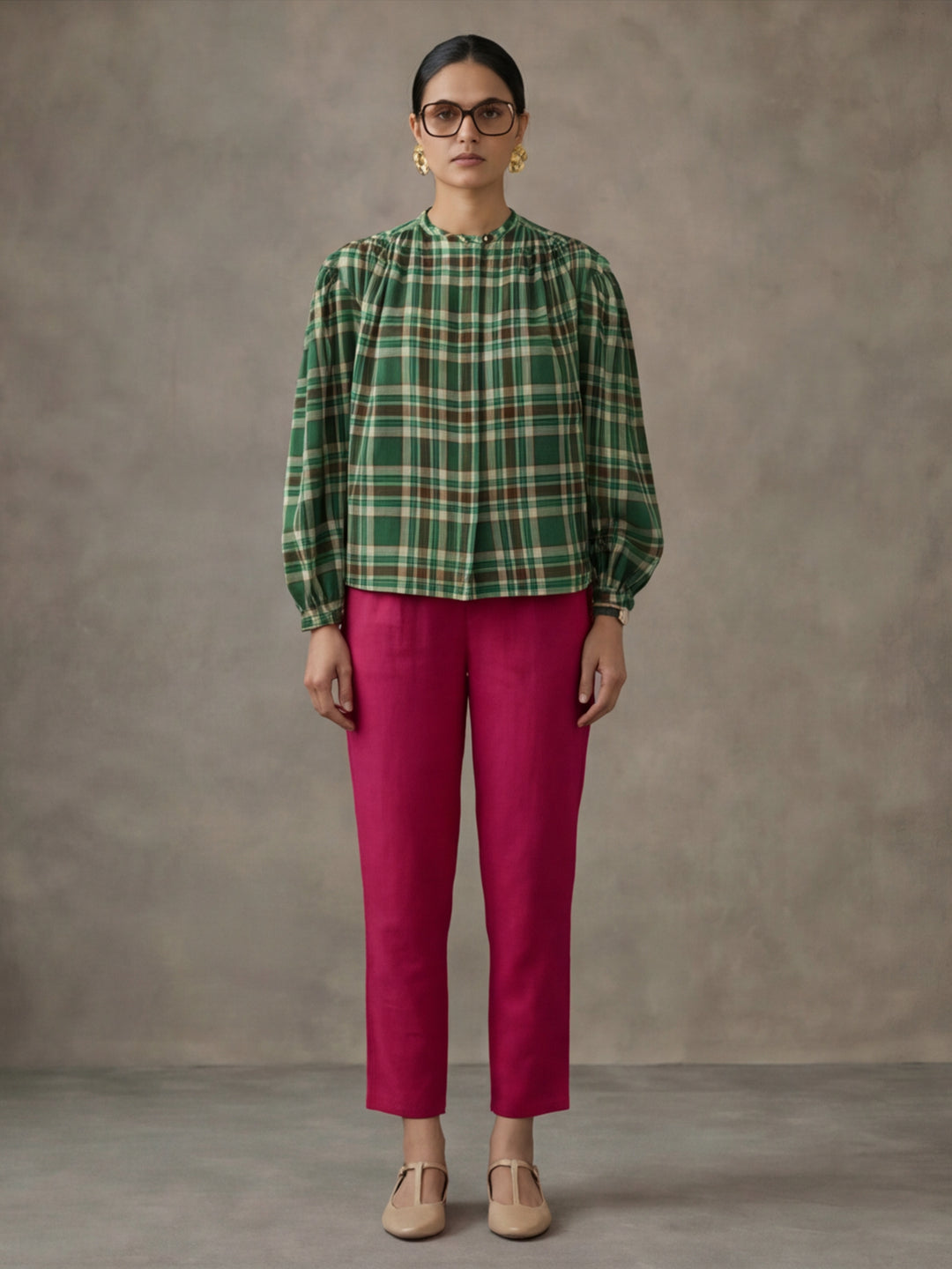 Women Cotton Regular Trouser