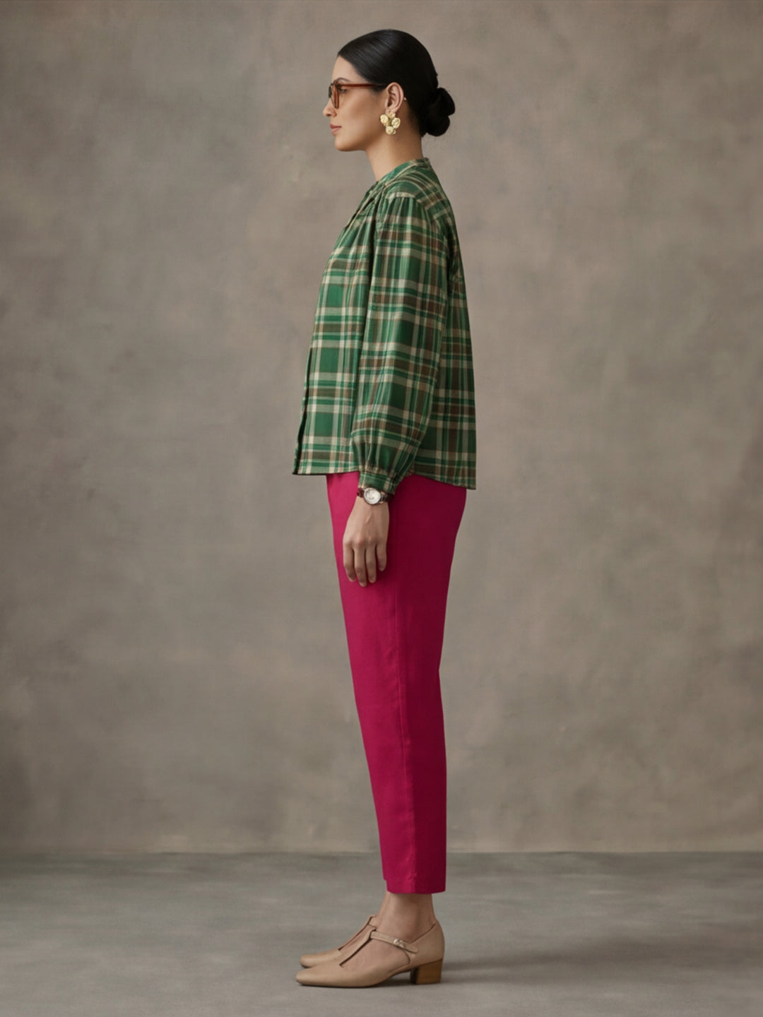 Women Cotton Regular Trouser