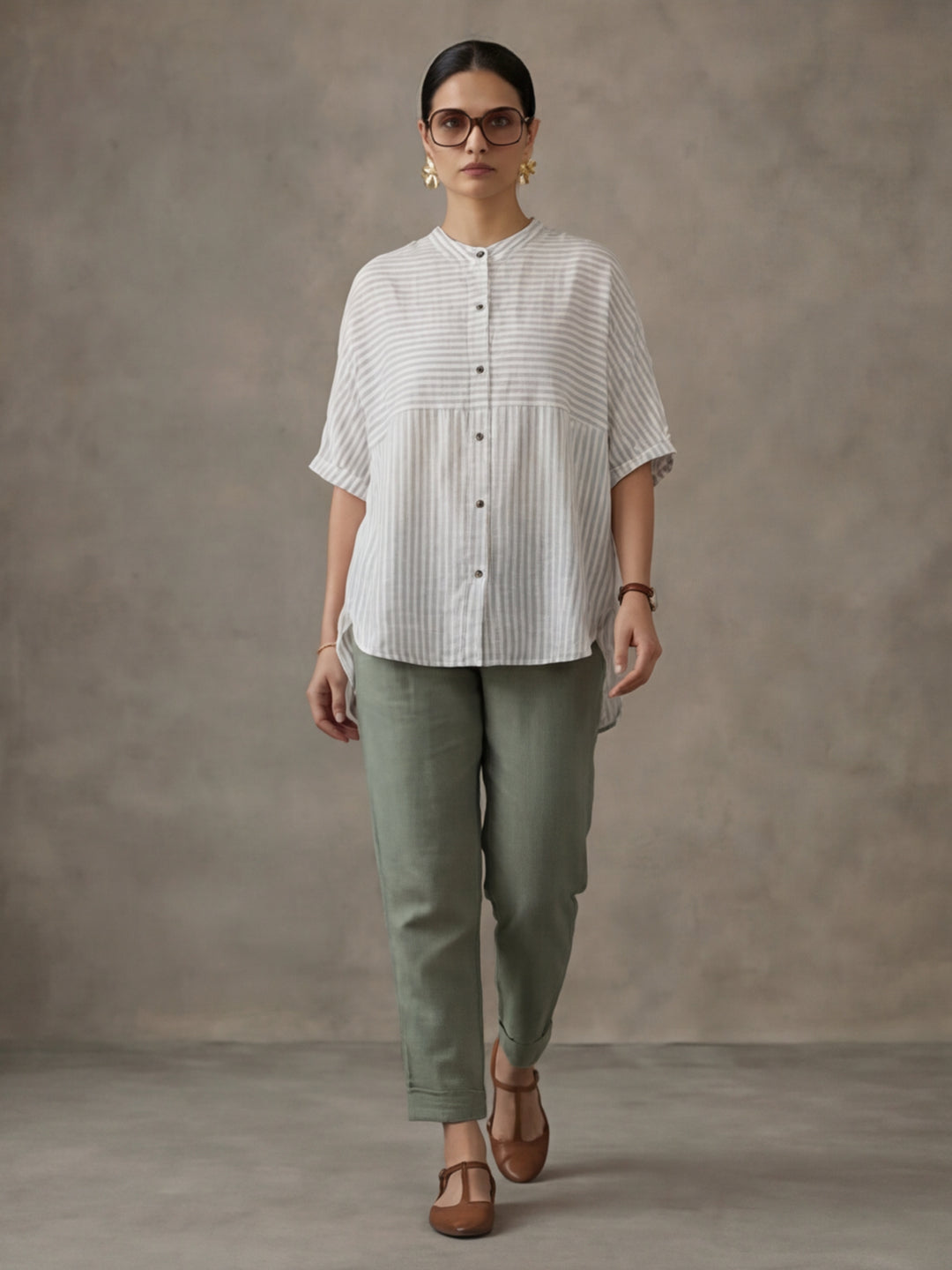 Women Cotton Regular Trouser