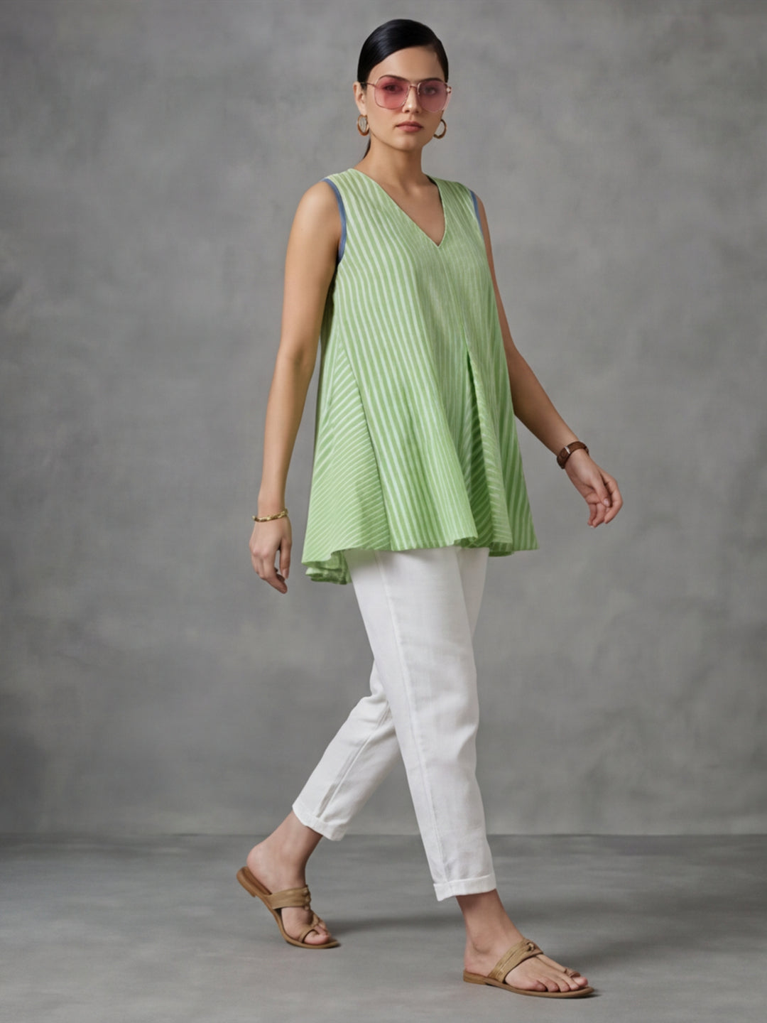 Women Cotton Regular Trouser