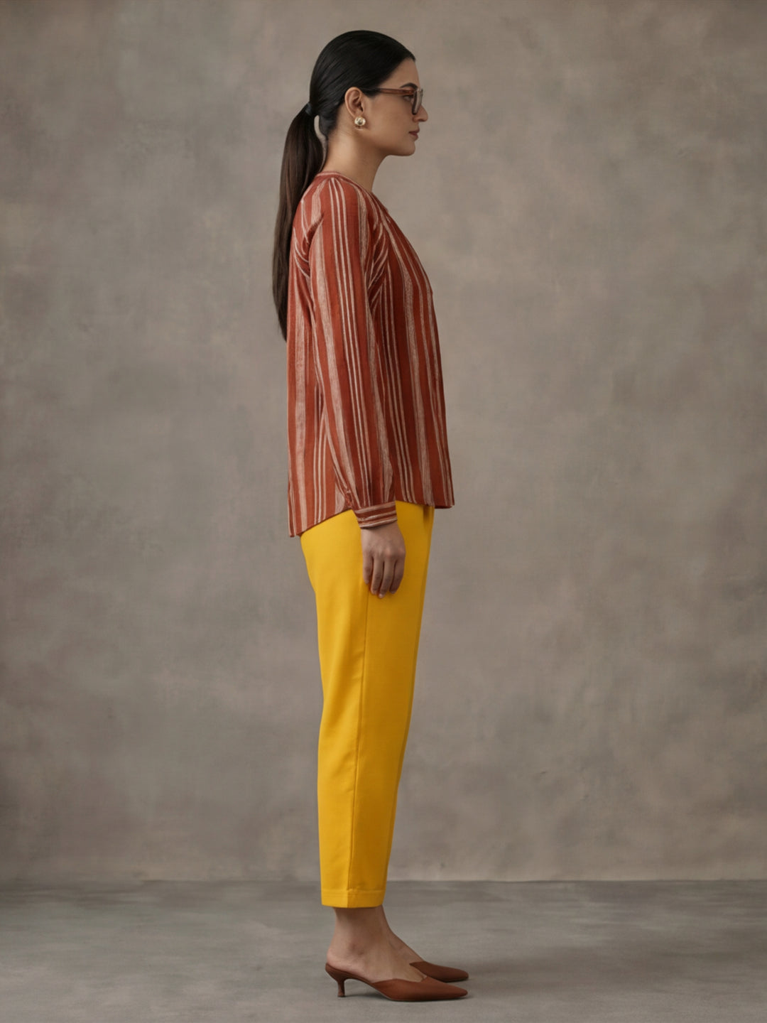 Women Cotton Regular Trouser