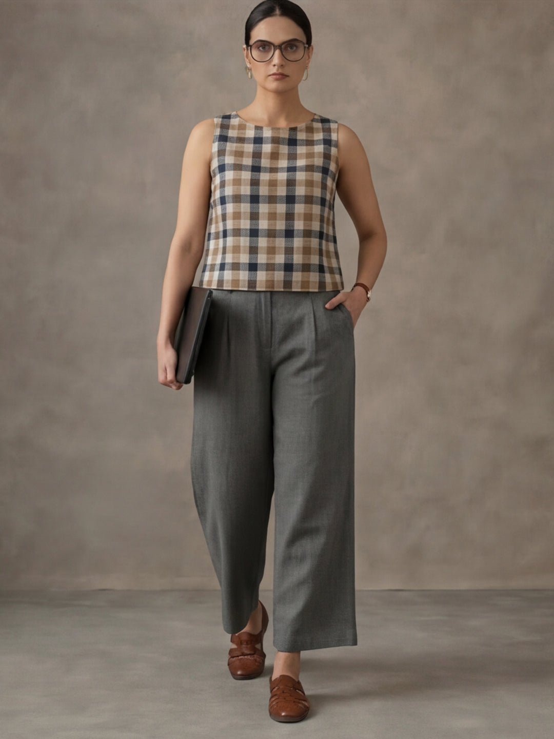 Women Cotton Regular Trouser
