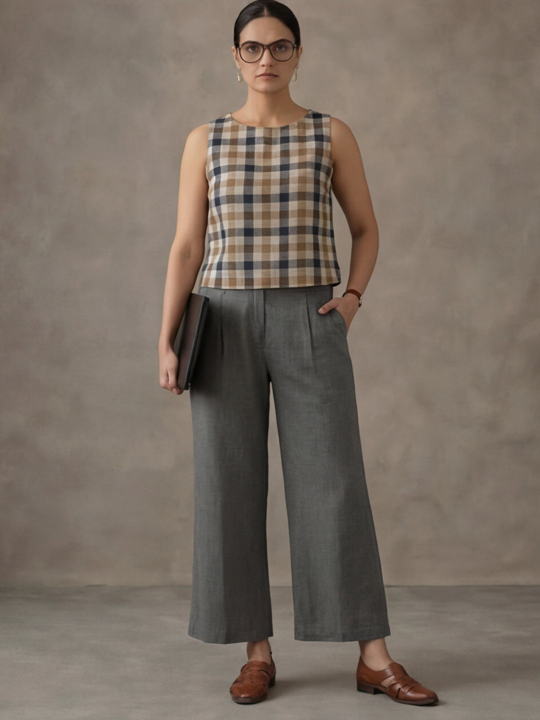 Women Cotton Regular Trouser