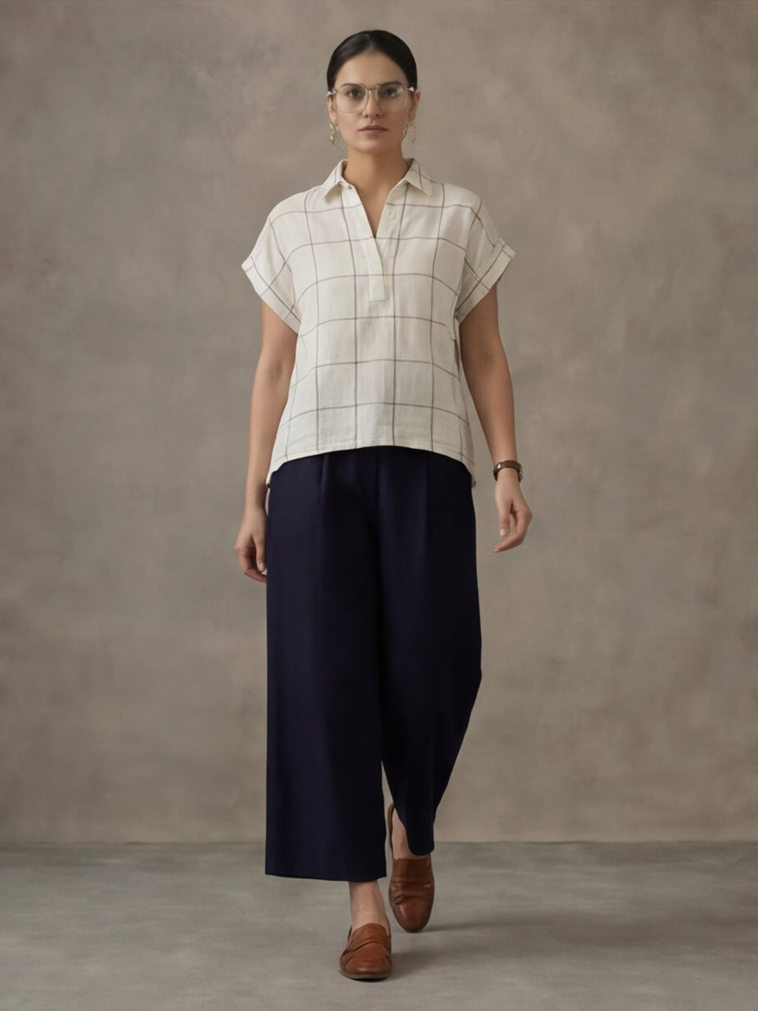 Women Cotton Regular Trouser