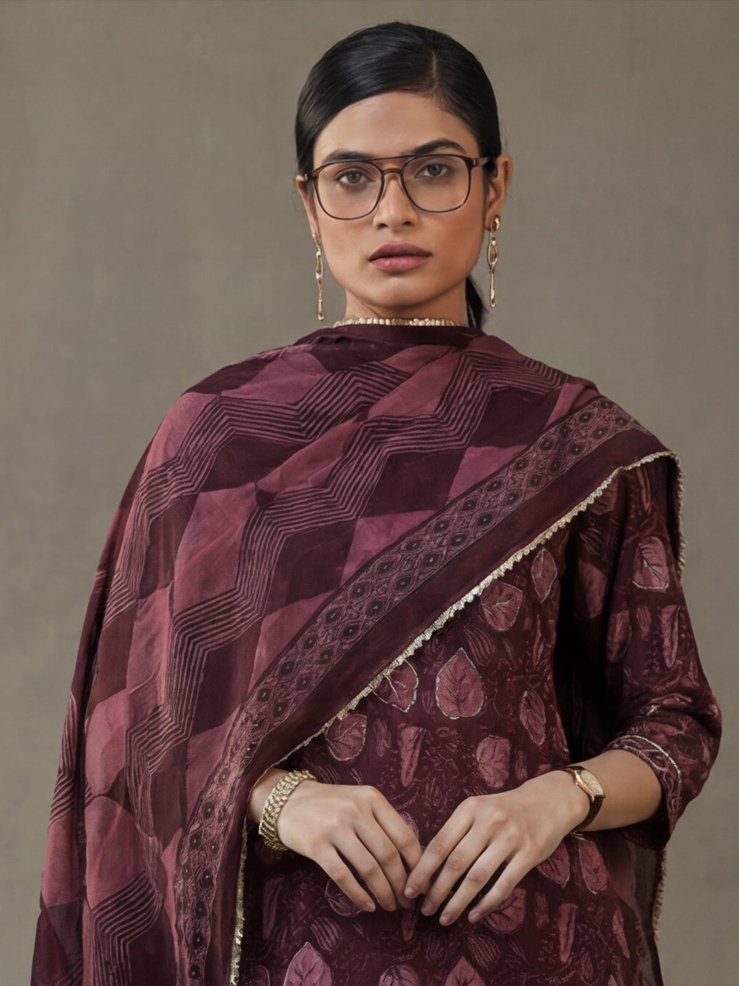 Floral Printed Straight Kurta & Palazzos Sets