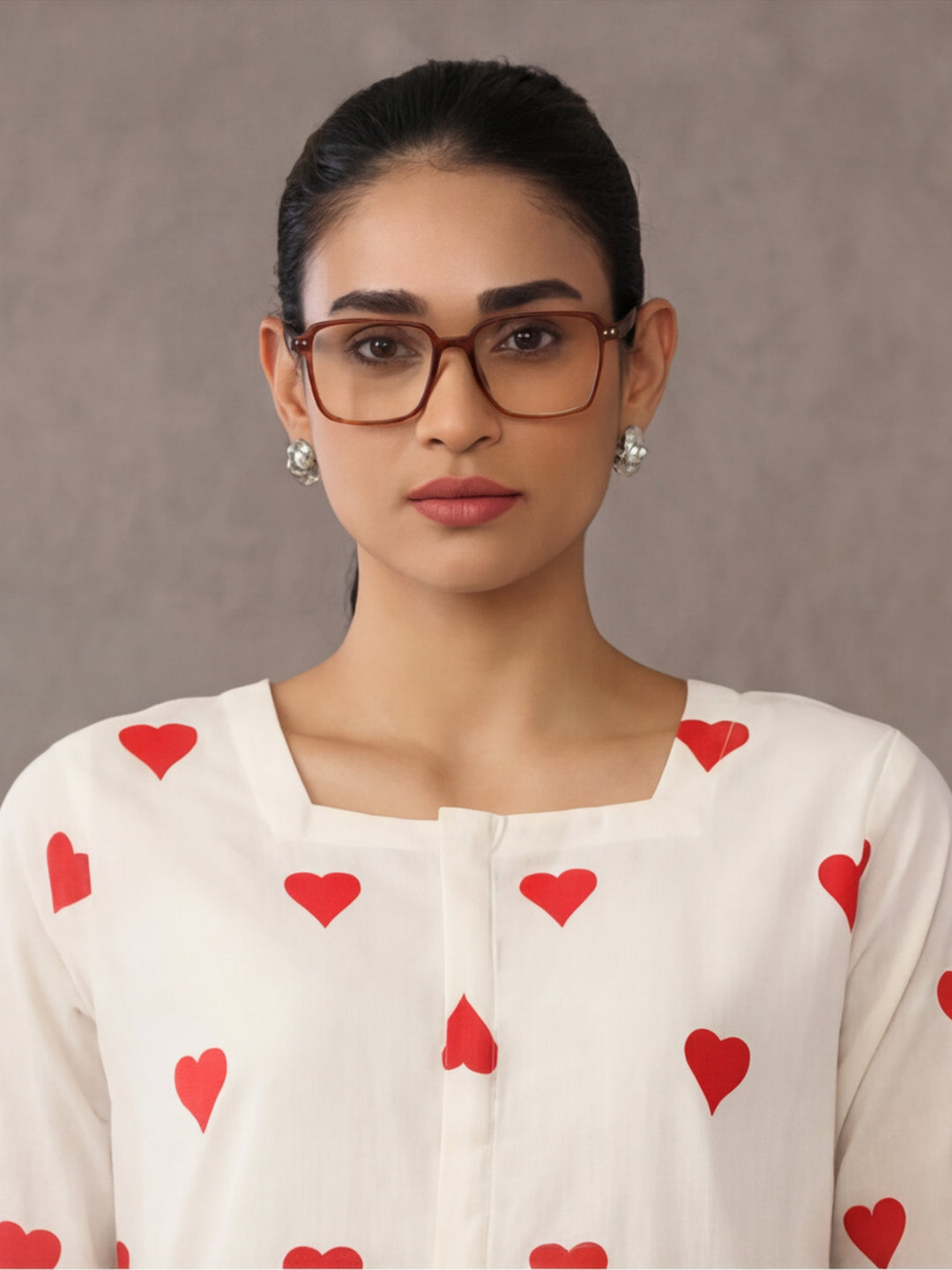 Quirky Printed A-Line Pure Cotton Ethnic Dress