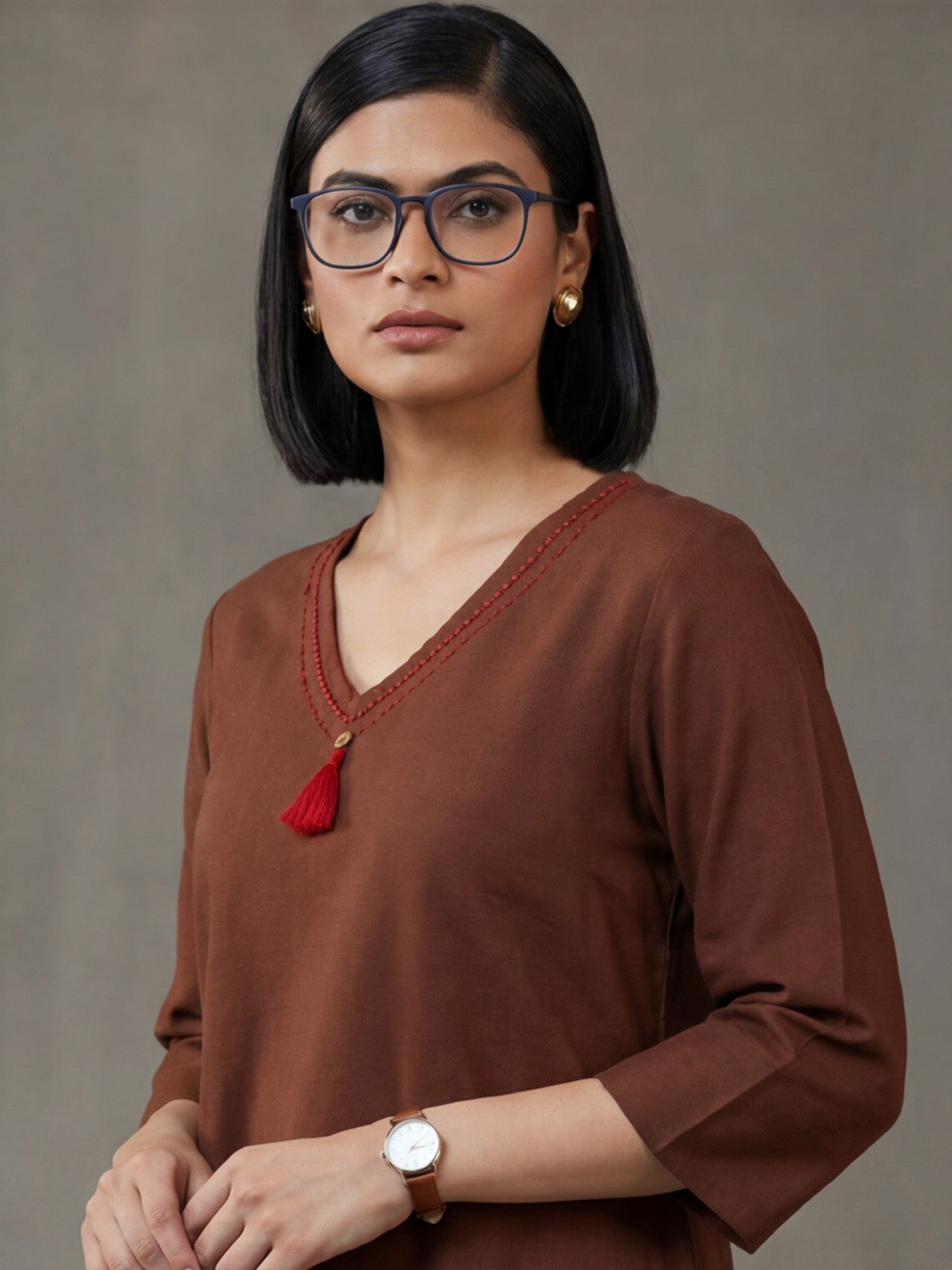 Pure cotton Solid kurta sets with palazzo