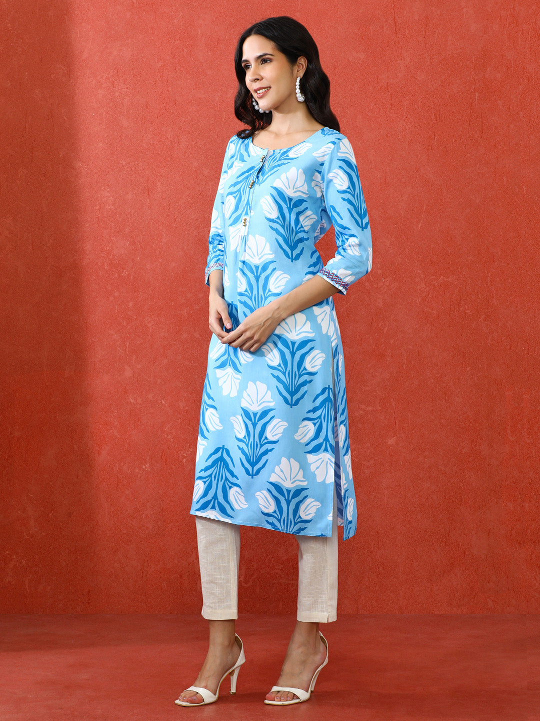 Women Floral Printed Kurta