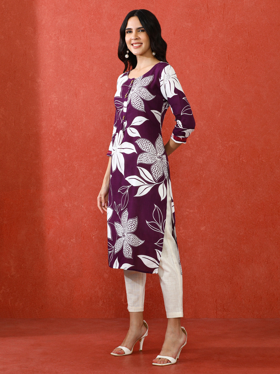 Women Floral Printed Kurta