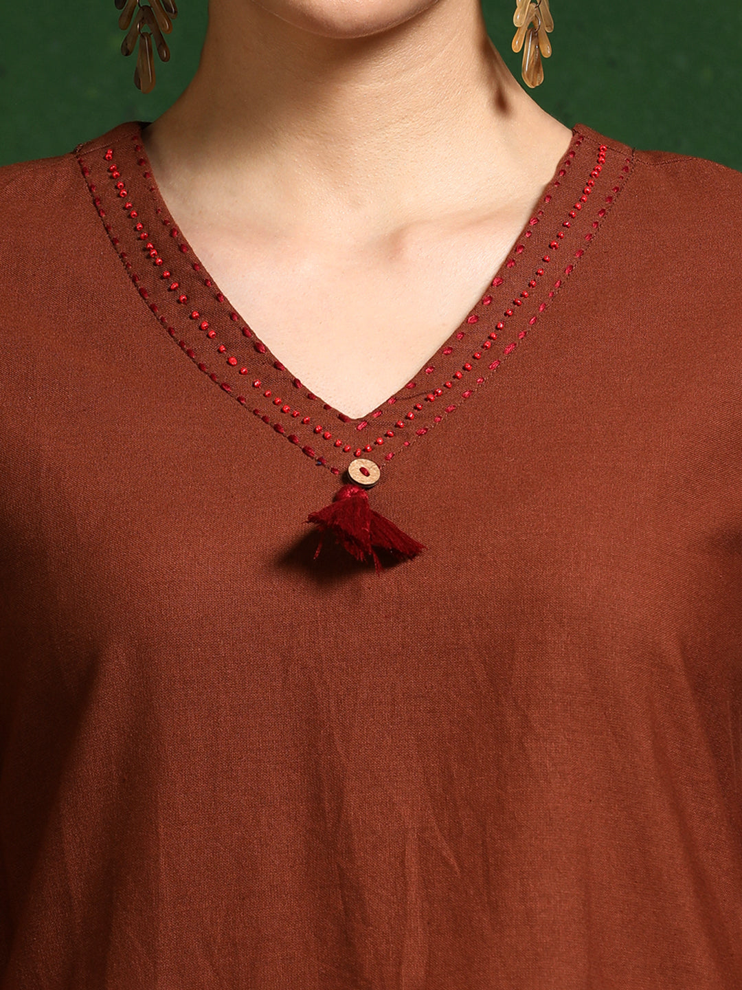 Pure cotton Solid kurta sets with palazzo