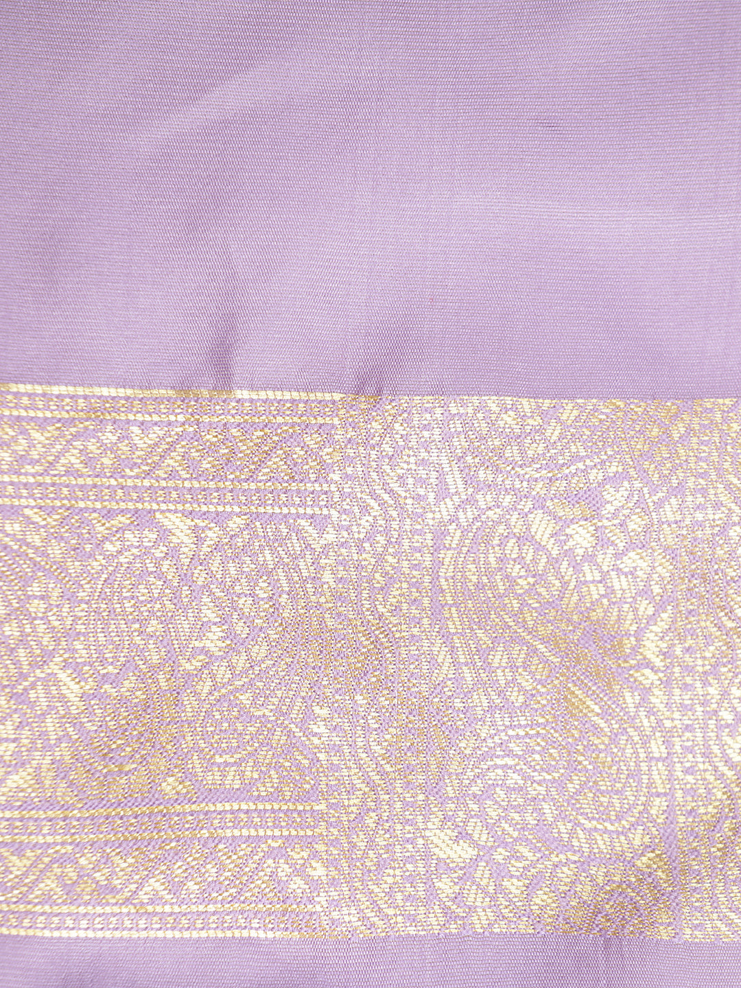Lavender Zari Woven Design Heavy Banarasi Saree