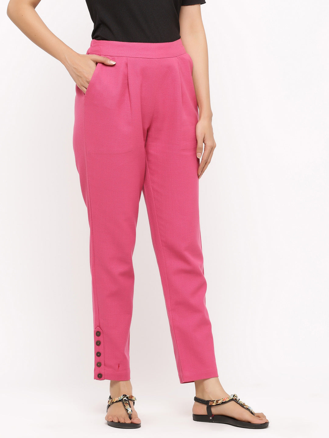 Buy Cotton casual pants