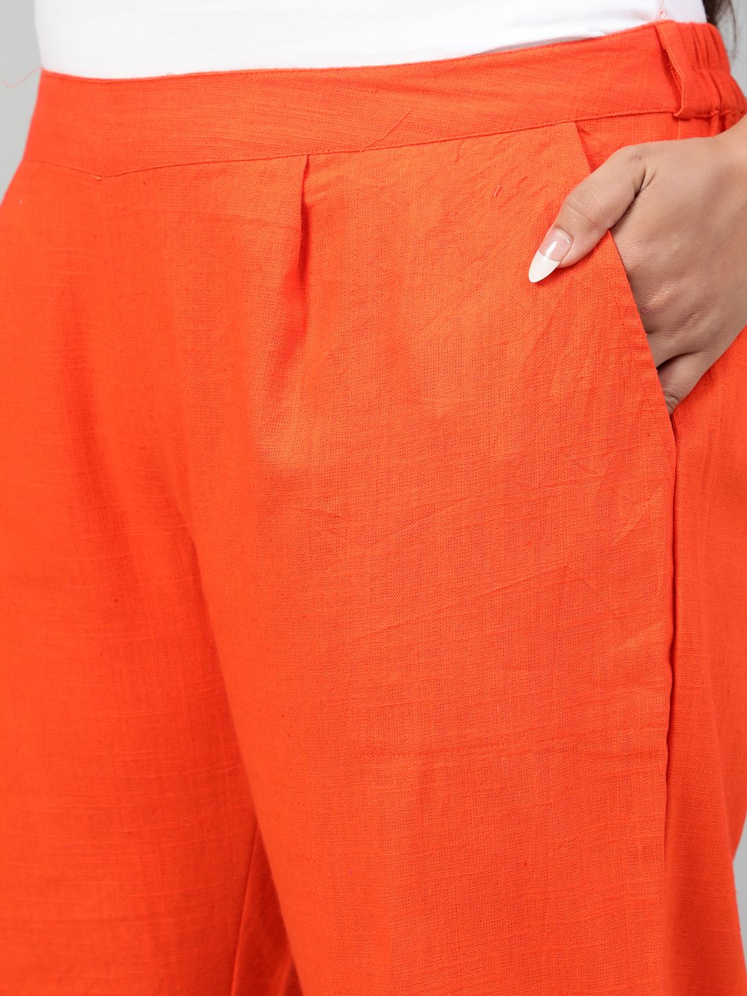 Buy cotton casual pants for ladies