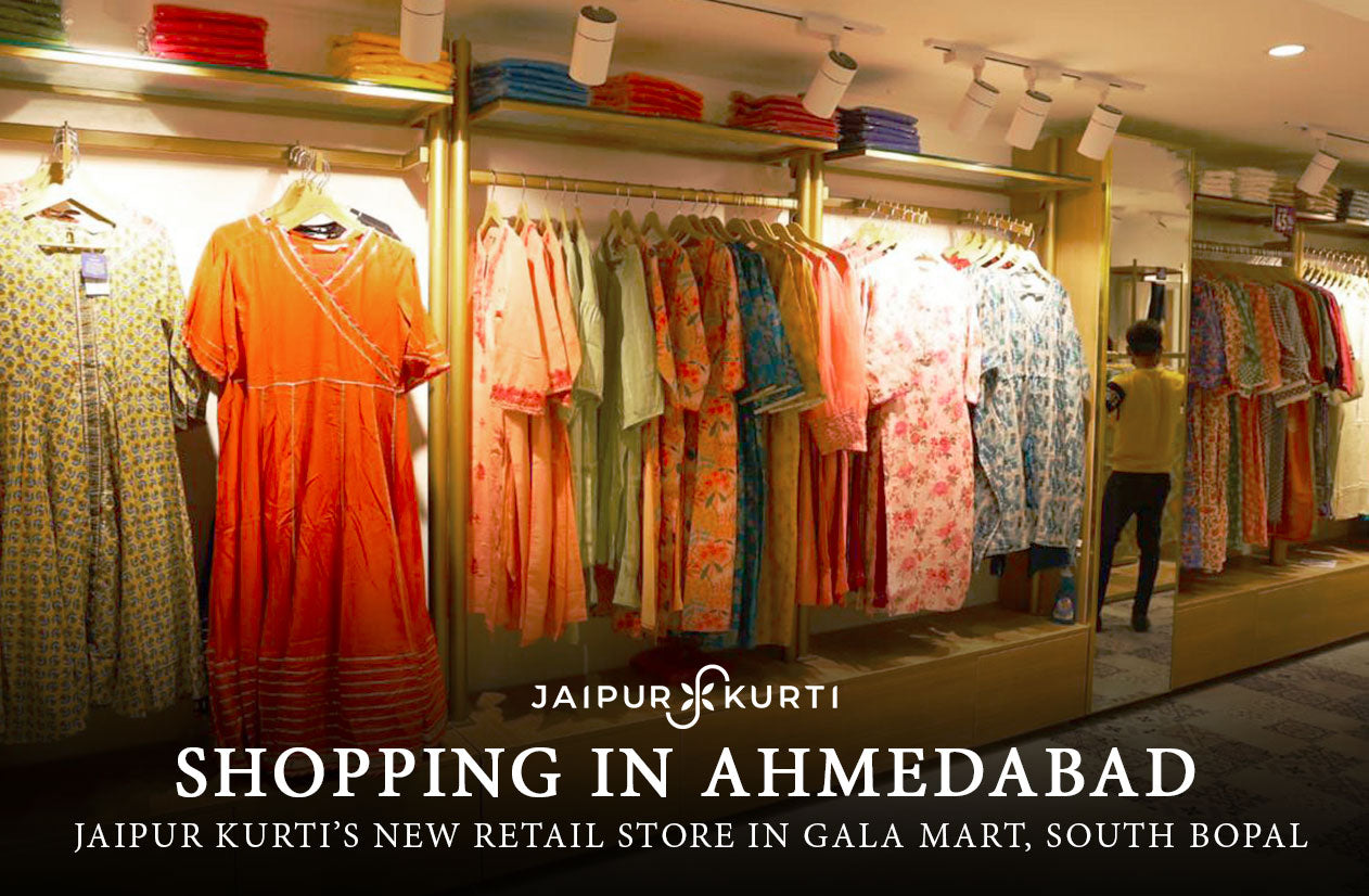 Shopping in Ahmedabad Jaipur Kurti s New Retail Store in Gala Mart S