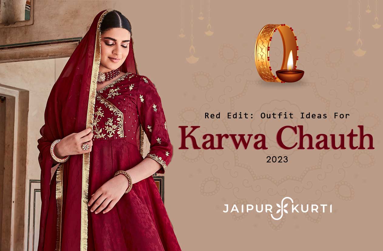 25+ Red Karwa Chauth Dress Ideas | Fashion, Sharara set, Outfits