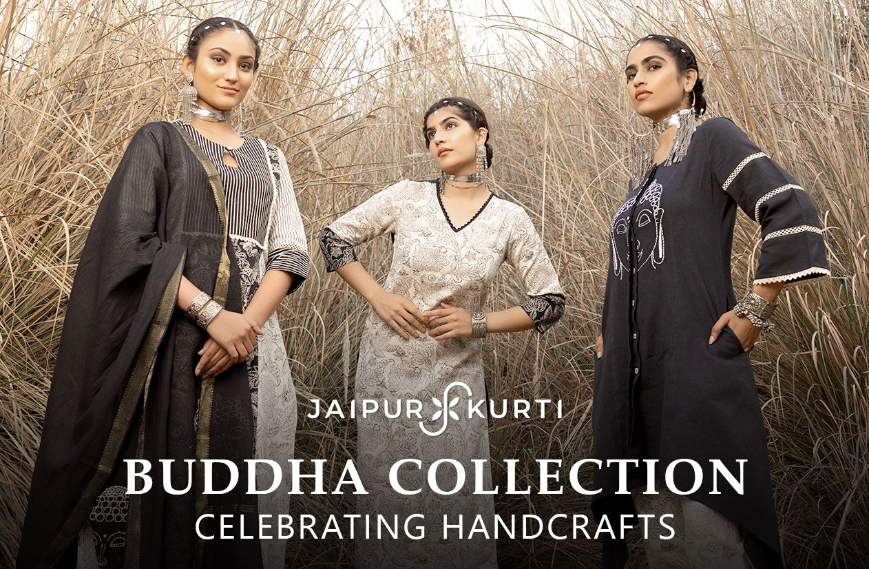 Buddha Collection - Jaipur Kurti Celebrating Handcrafts