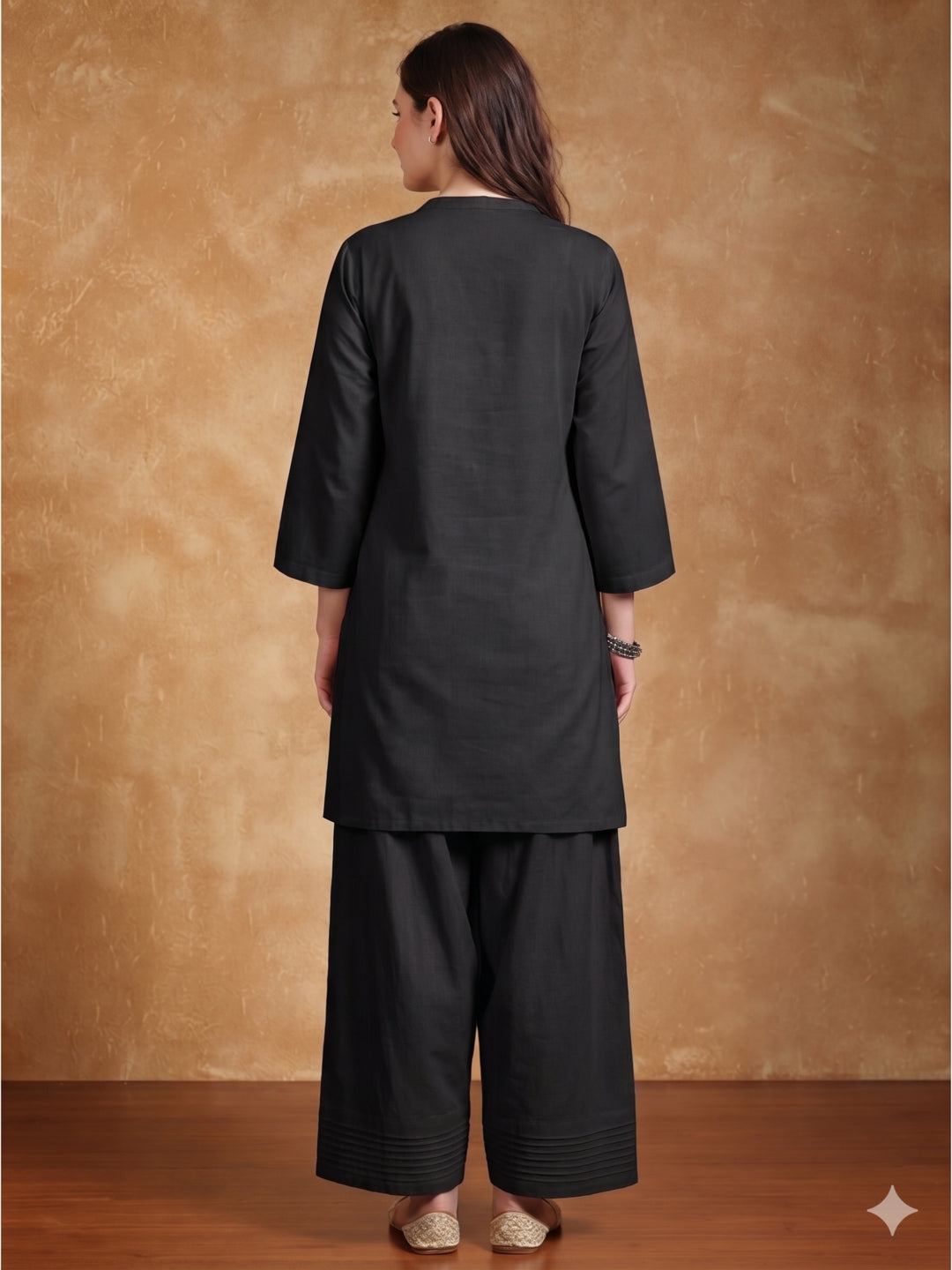 Women solid Loose fit cotton Farsi Salwar