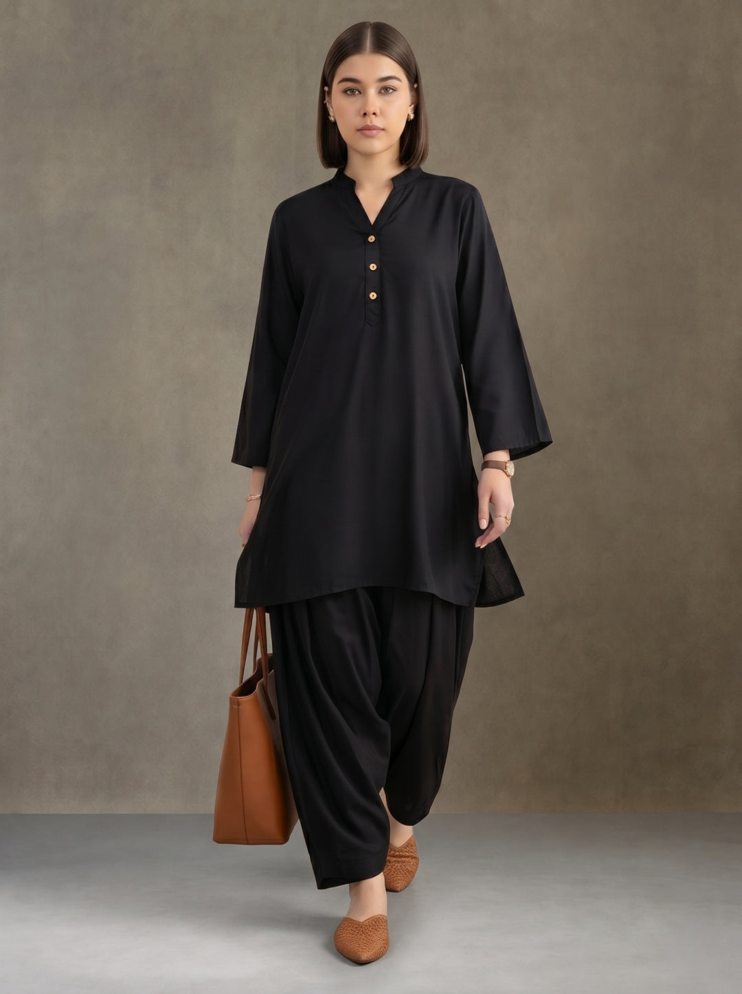 Women solid Loose fit cotton Farsi Salwar