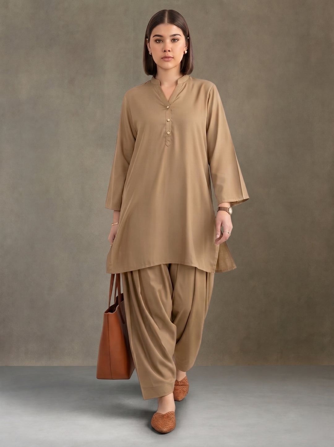Women solid Loose fit cotton Farsi Salwar