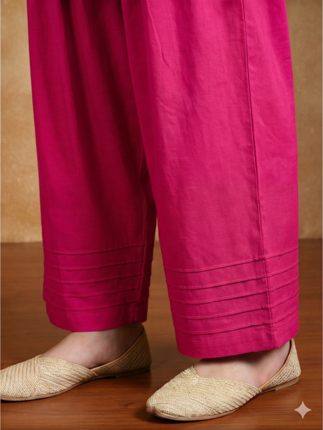 Women solid Loose fit cotton Farsi Salwar