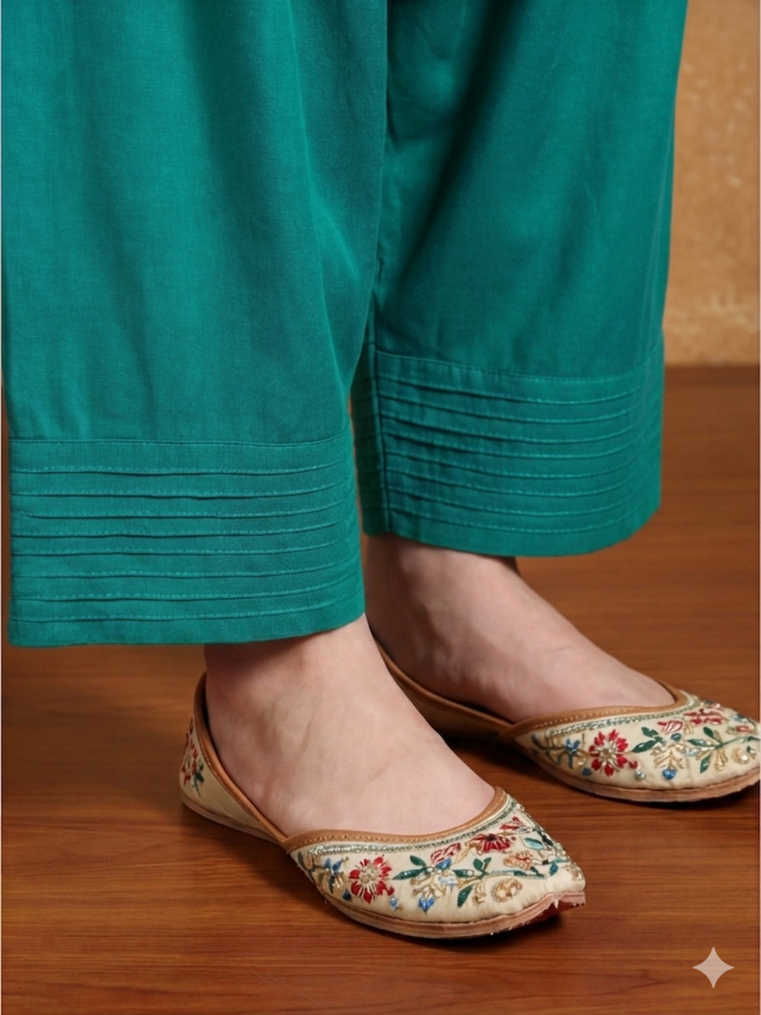 Women solid Loose fit cotton Farsi Salwar