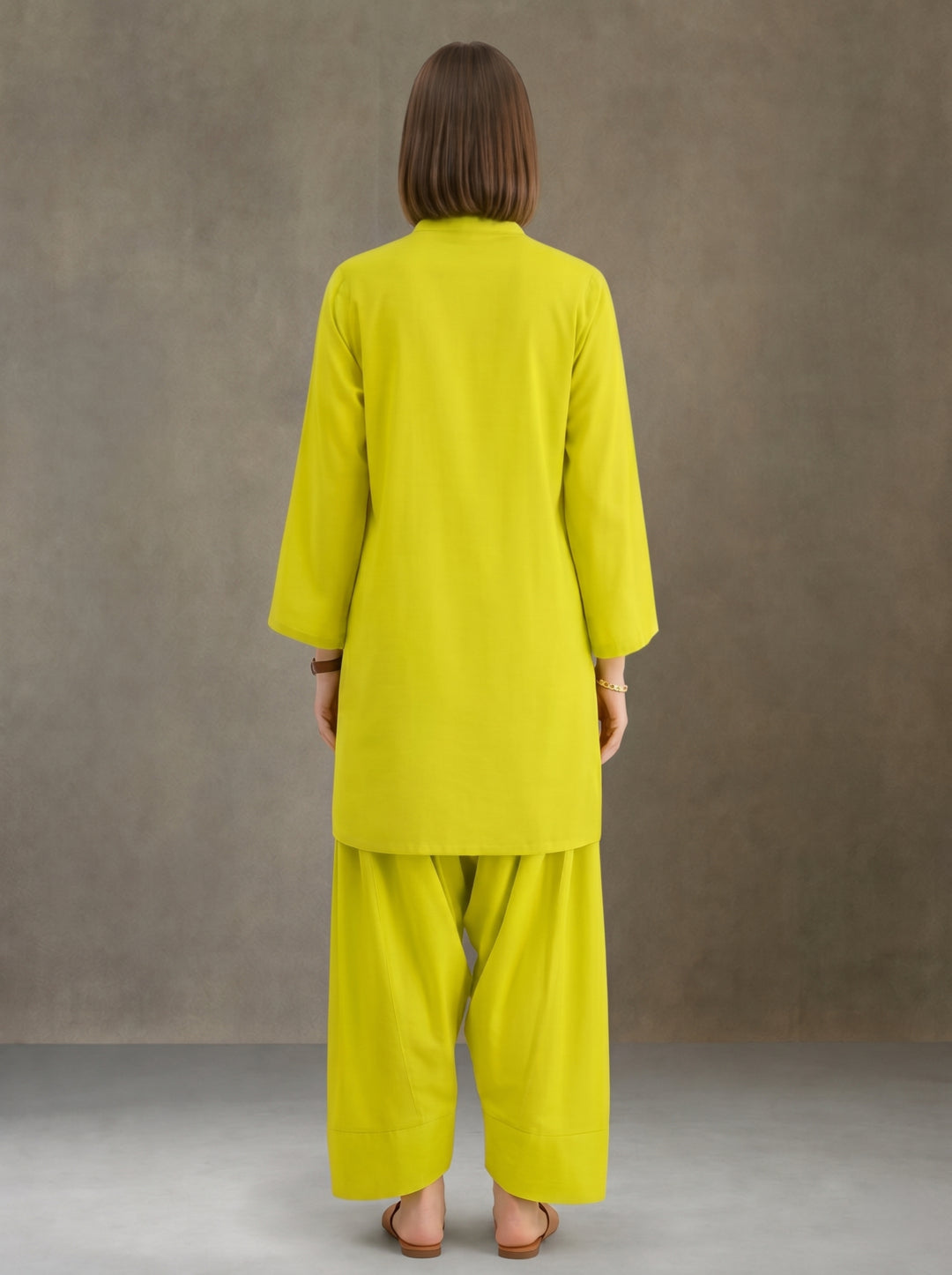Women solid Loose fit cotton Farsi Salwar