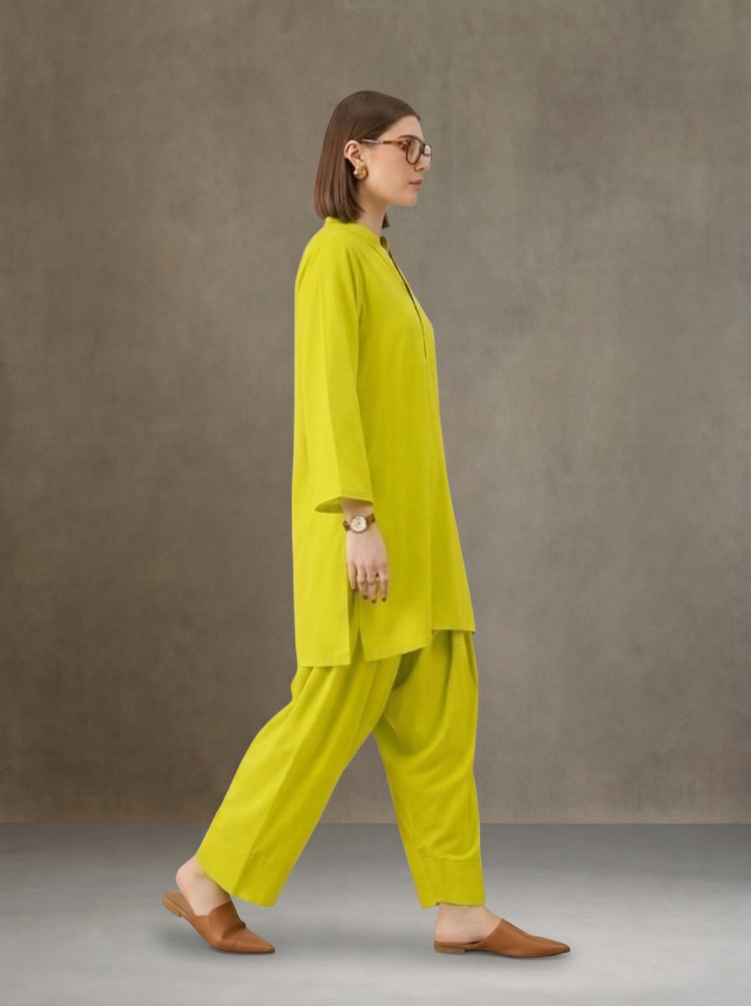 Women solid Loose fit cotton Farsi Salwar