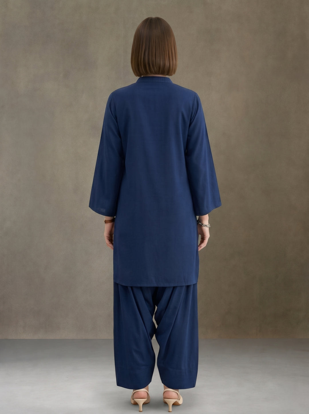 Women solid Loose fit cotton Farsi Salwar