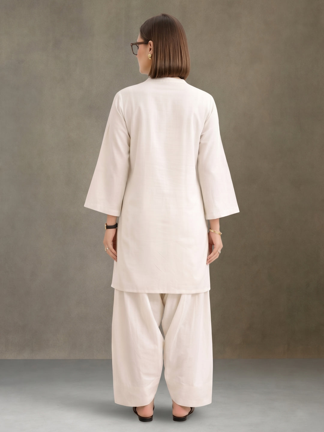 Women solid Loose fit cotton Farsi Salwar