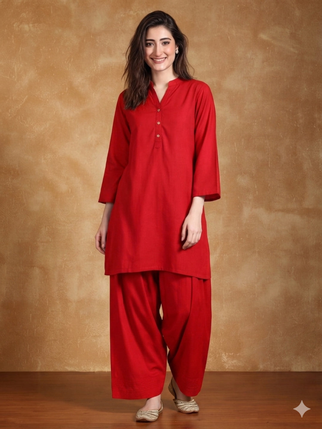 Women solid Loose fit cotton Farsi Salwar