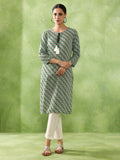 Floral Printed Straight Kurta