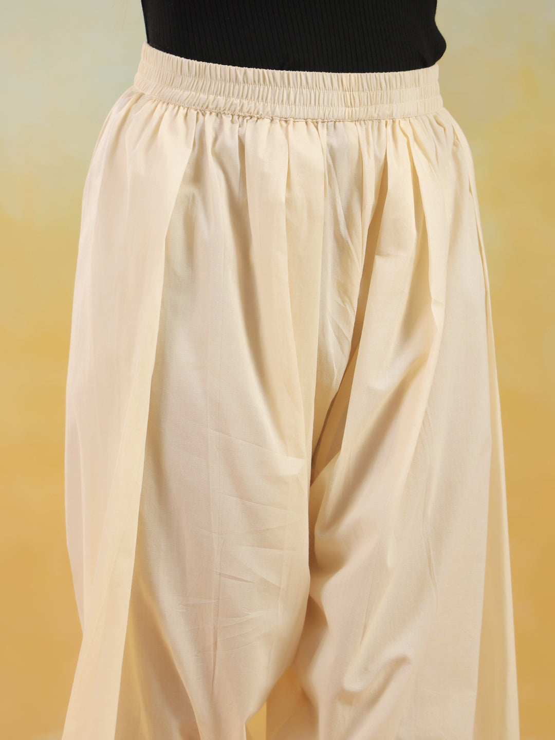 Solid Pure Cotton Farshi Salwar