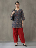 Paisley Printed Pure Cotton Farshi Suit