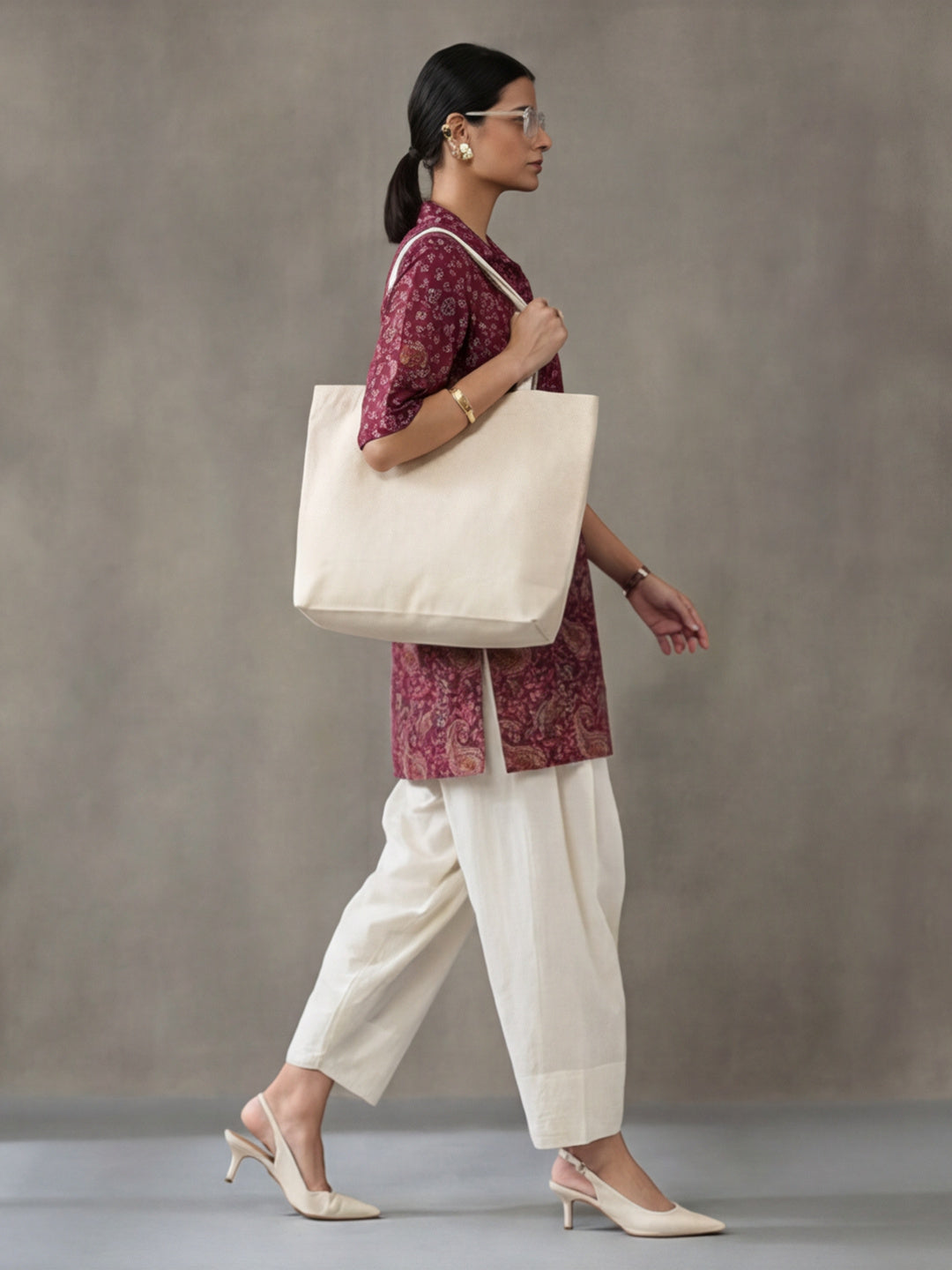 Paisley Printed Pure Cotton Farshi Suit