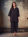 Solid Cotton Straight Kurta & Salwar Sets