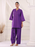 Solid Cotton Straight Kurta & Salwar Sets