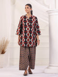 Women Straight Printed Pure Cotton Farshi Suit Sets