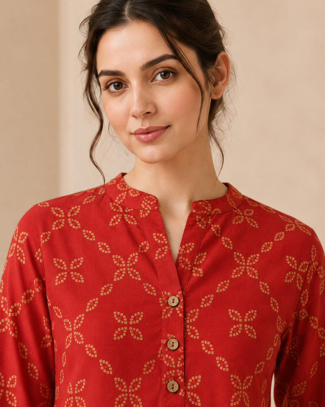 Floral Printed Straight Pure Cotton Kurta & Farshi Salwar Sets