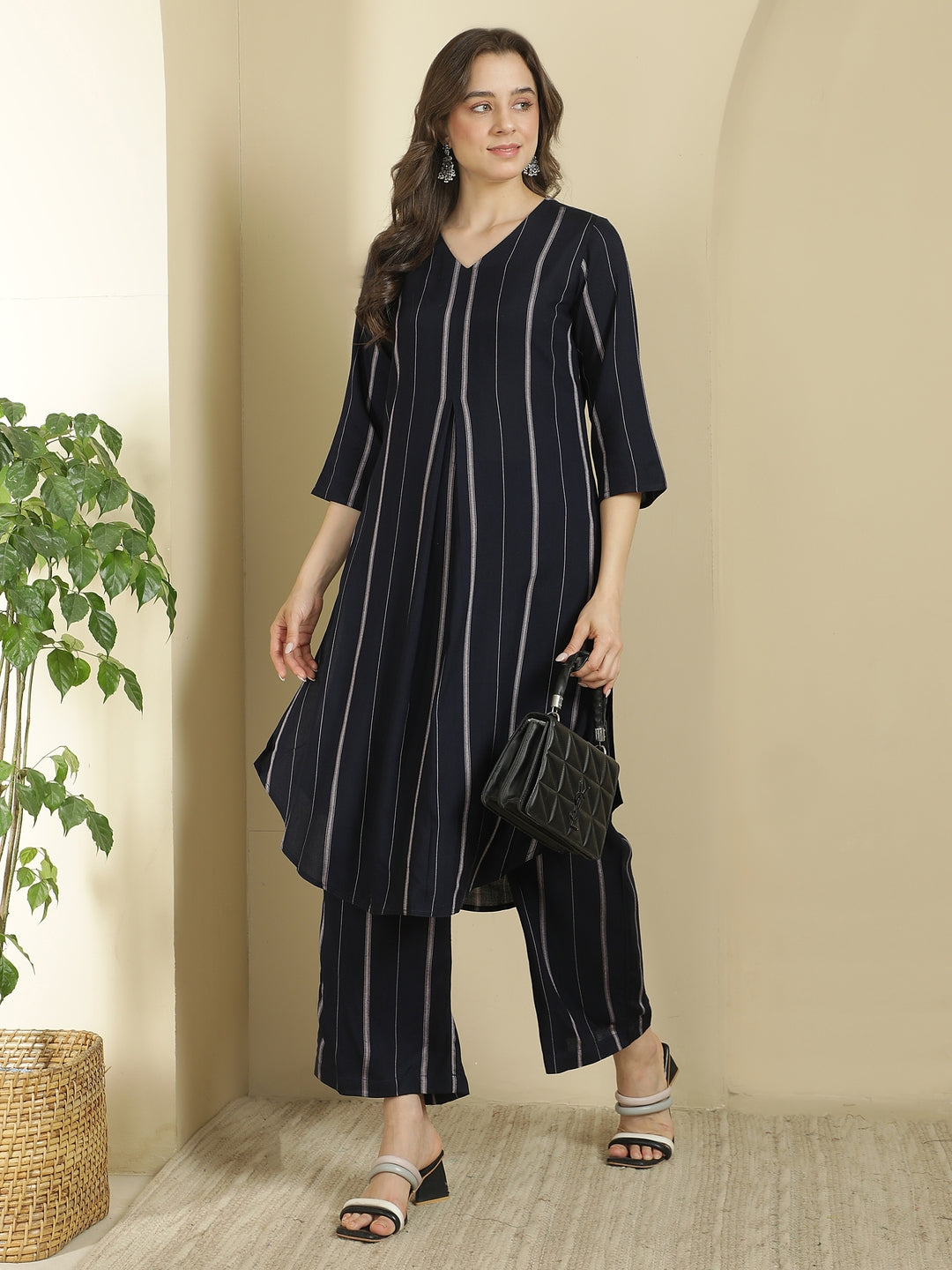 Women Printed A-Line Kurta Sets
