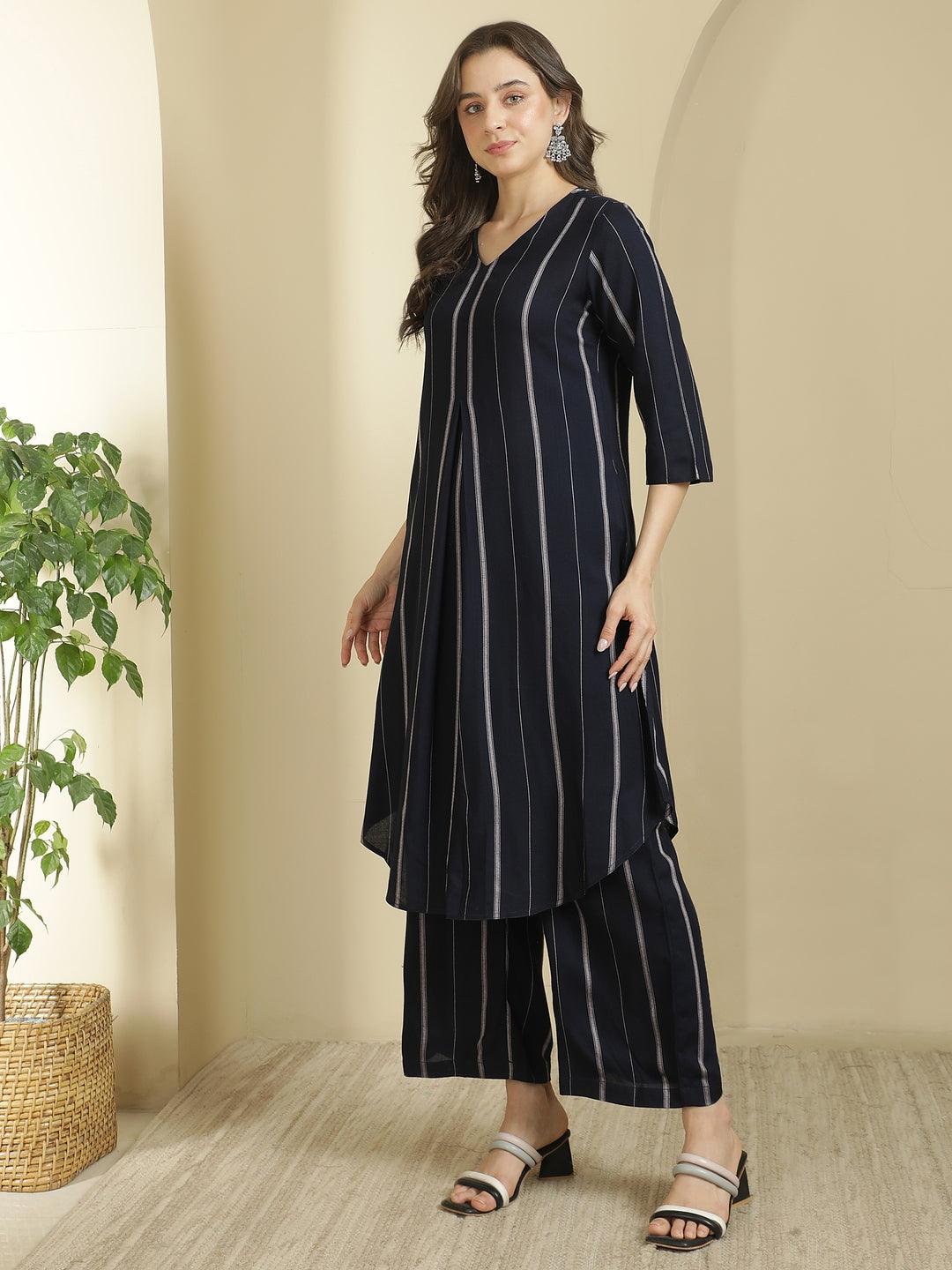 Women Printed A-Line Kurta Sets
